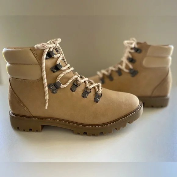 NWOT | Universal Thread | Women's Tully Lace-Up Winter Hiking Boots | Tan | 7.5 - Picture 3 of 5